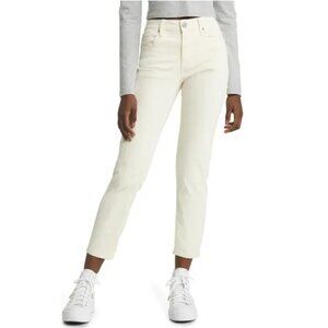 NEW STS Blue Caroline High Rise White Stretch Jeans Cotton Blend P6697